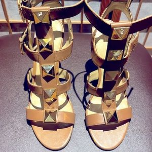 Michael Kors Stiletto Gladiator Sandal with heel
